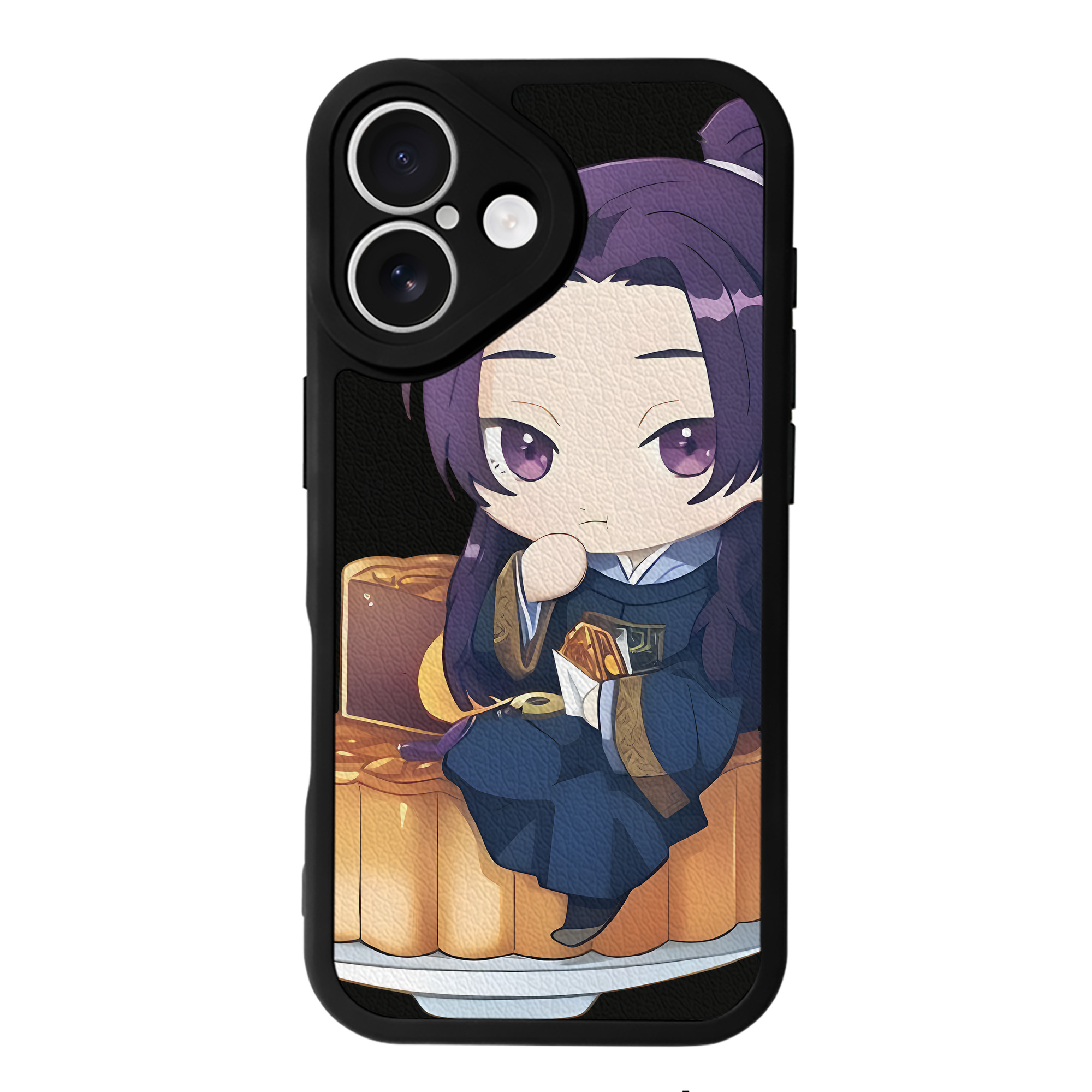 （画像用） 薬屋のひとりごと The Apothecary Diaries 【iPhone 16シリーズ対応】シリコンスマホケース（レザー調） 材質：シリコン
